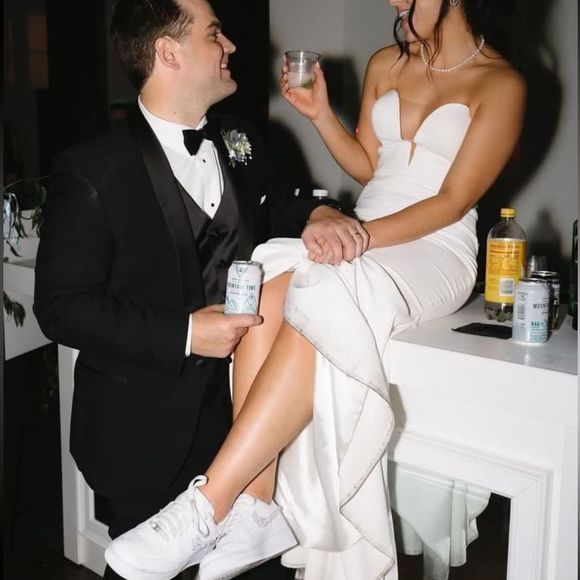 Wedding custom sneakers - air force 1 - Picture 3 of 3